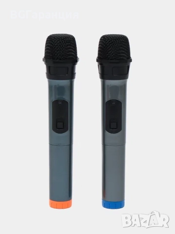 Преносима Bluetooth колонка с 2 микрофона в ново състояние, снимка 7 - Тонколони - 52020994