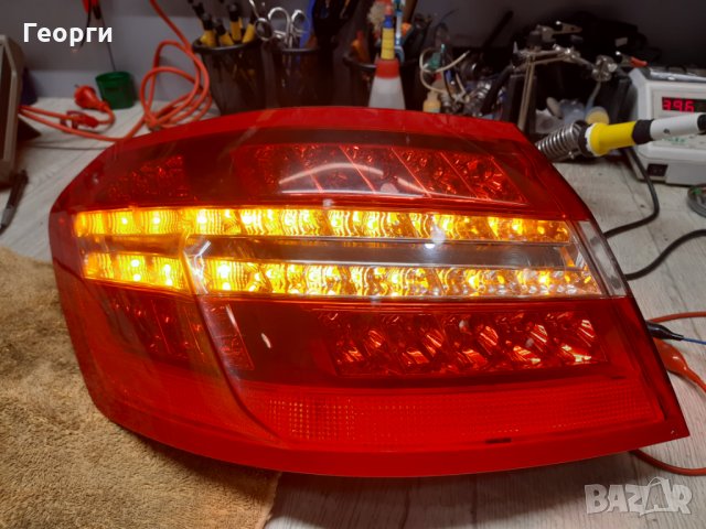 Ремонт LED Стопове/Смяна цвят мигач Mercedes W212 