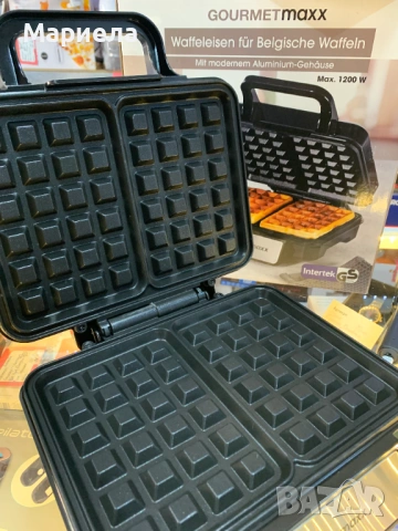 Гофретник за 2 гофрети 1200W, снимка 3 - Гофретници - 53532196