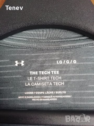 Under Armour Tech Tee оригинална тениска мъжка фланелка размер L, снимка 3 - Тениски - 41888073