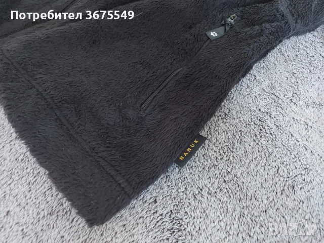 Дамско горнище Jack Wolfskin fleece - размер S, снимка 6 - Блузи с дълъг ръкав и пуловери - 53478921