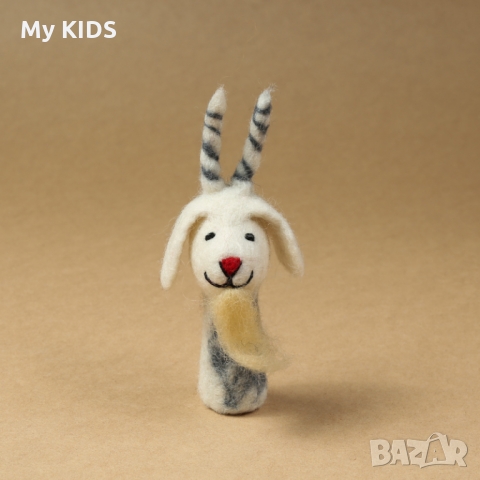 кукла за пръст / театър / ръчна изработка от филц, снимка 3 - Фигурки - 36090900