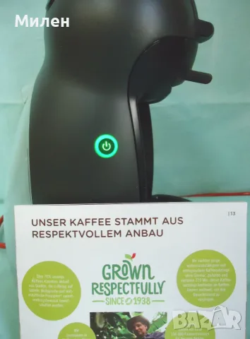 Кафемашина с гаранция 1 година NESCAFÉ® система Dolce Gusto Krups Piccolo.BG, снимка 6 - Кафемашини - 56155771