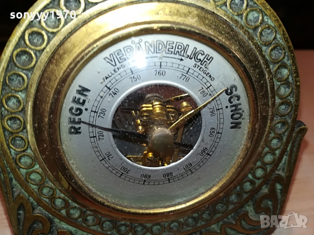 АНТИЧЕН БАРОМЕТЪР ОТ ГЕРМАНИЯ 1503221027, снимка 13 - Антикварни и старинни предмети - 36109424