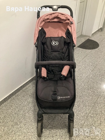 Детска количка Kinderkraft Cruiser розова, снимка 3 - Детски колички - 53054132