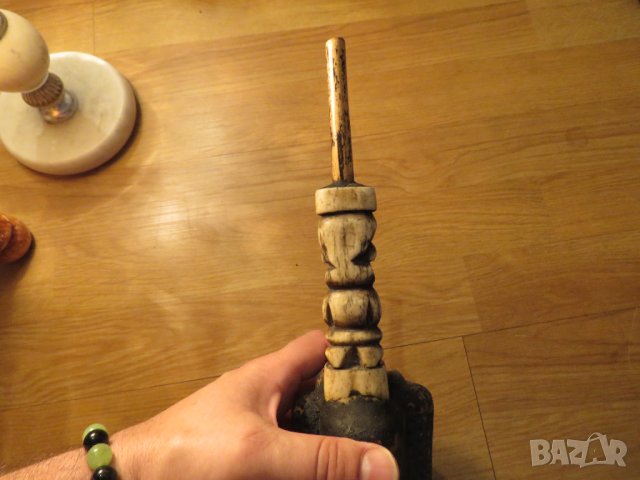 Доста стара антична Лула, използвана от вождовете при церемонии колекционерска лула колекция, снимка 8 - Антикварни и старинни предмети - 41938174