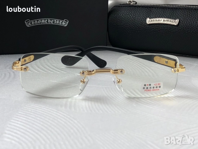 Chrome Hearts очила за четене диоптър +1 +1,5 +2 +2,5 +3 +3,5 +4, снимка 13 - Слънчеви и диоптрични очила - 52515869