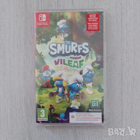 The Smurfs: Mission Vileaf за Nintendo Switch | (Code in Box)