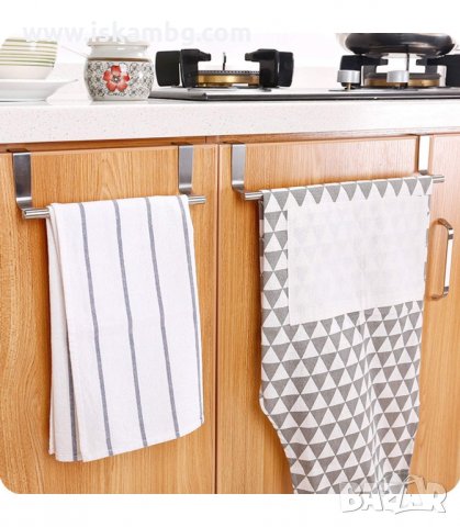 ЗАКАЧАЛКА ЗА КЪРПИ ЗА КУХНЕНСКИ ШКАФ ОРГАНАЙЗЕР ПОСТАВКА ЗА ВРАТИЧКА - код 1303 , снимка 2 - Други - 34017888