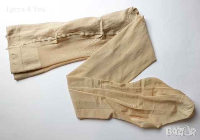 40 den L/XL телесен чорапогащник с ликра, снимка 7 - Бельо - 52951296