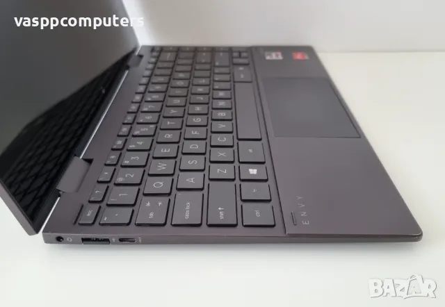 HP ENVY x360 13-ay0012nn (Touchscreen)/13,3"/Ryzen 5 4500U/8GB RAM/512GB SSD NVMe, снимка 6 - Лаптопи за работа - 50360780