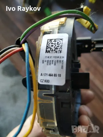 Лентов кабел за волан А 171 464 05 18 за MERCEDES-BENZ S-CLASS седан (W221) , снимка 4 - Части - 49140933