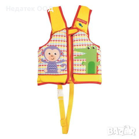 Детска спасителна жилетка с животни, Тегло 11-18 кг