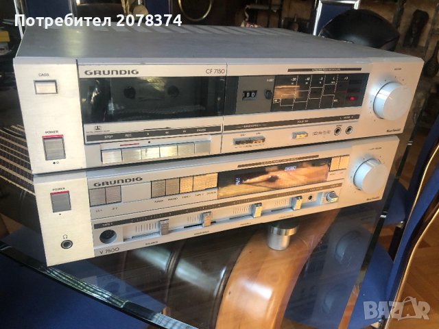 Grundig v7500  усилвател и дек, снимка 4 - Ресийвъри, усилватели, смесителни пултове - 42214612