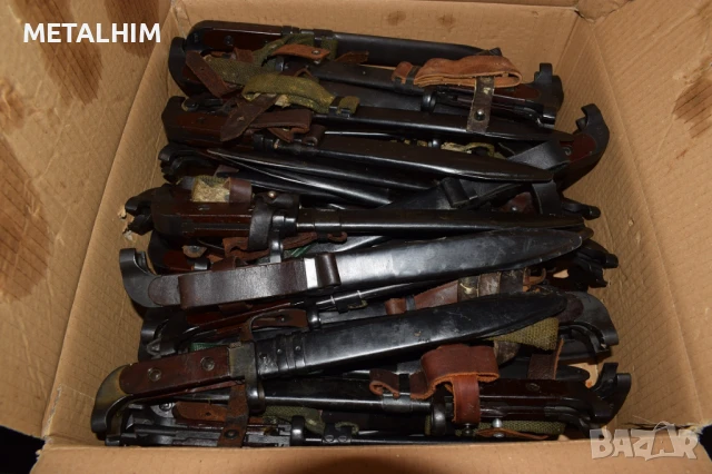 Щик АК-47 Калашников нож оригинален байонет ЗИП състояние , снимка 4 - Ножове - 51026757