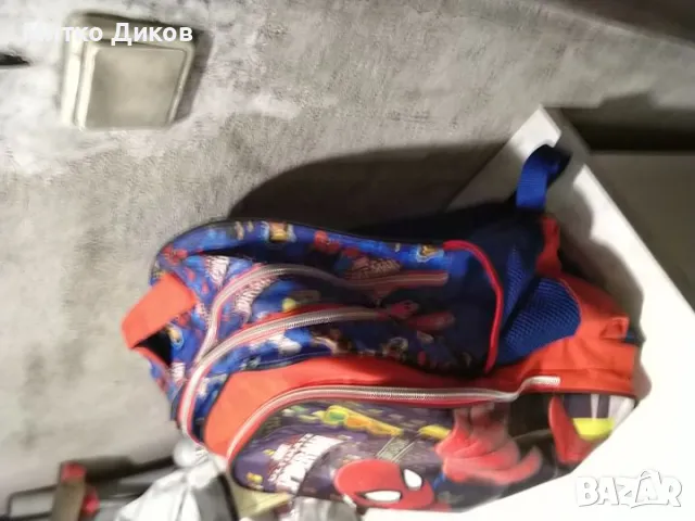 Spider Man Раница Спайдър мен раница 41х29х19см като нова, снимка 6 - Раници - 50380860