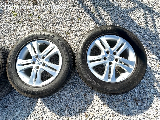 Оригинални джанти 17 от Honda CRV 5x114.3, ET50, 6.5J, снимка 3 - Гуми и джанти - 53843384