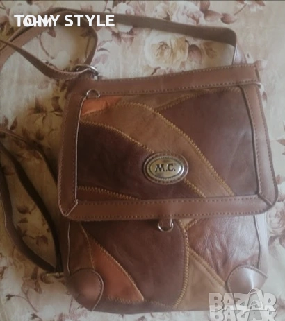 M.C Нова Мъжка Чанта Изцяло от Естествена Кожа , снимка 3 - Чанти - 51489841
