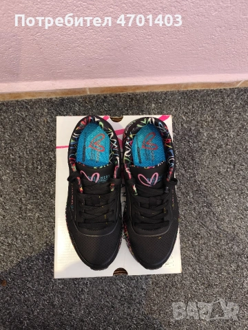 Маратонки Sketchers Uno lite Lovely Love, снимка 6 - Детски маратонки - 53744889