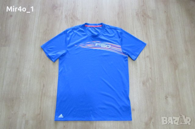 Тениска adidas адидас потник оригинал спорт фитнес крос мъжка размер L