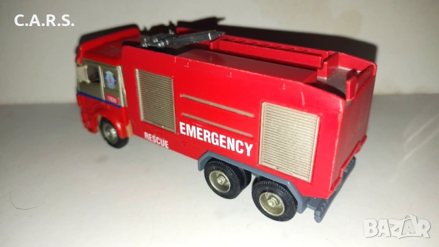 Пожарна Mercedes Benz Emergency - Kentoys , снимка 2 - Колекции - 53680155