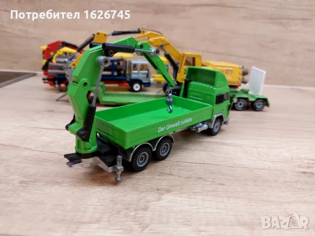 Камион Iveco 1:55 Siku, снимка 3 - Колекции - 56343278