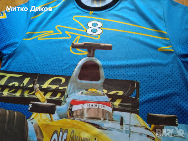 Фернандо Алонсо фенска тениска Формула-1 отлична реален размер Л, снимка 3 - Други спортове - 44783016