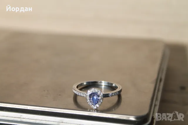 Пръстен ''Swarovski'', снимка 8 - Пръстени - 49169448