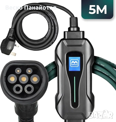 Заряден кабел Masterplug за електрически и хибридни превозни средства