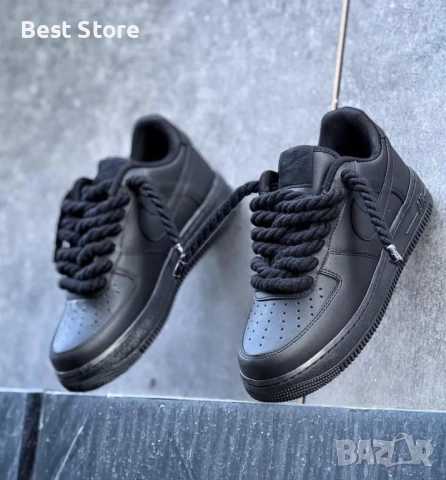 Nike Air Force Черни Маратонки 36-44 Номер 