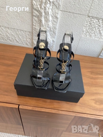 Дамски токчета и боти YSL, снимка 4 - Други - 53676546