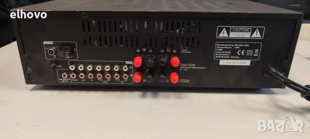 Ресивър X4-TECH A-2000, снимка 3 - Ресийвъри, усилватели, смесителни пултове - 52466461