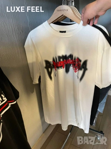 Balenciaga 🔹Мъжки Тениски , снимка 3 - Тениски - 53748360