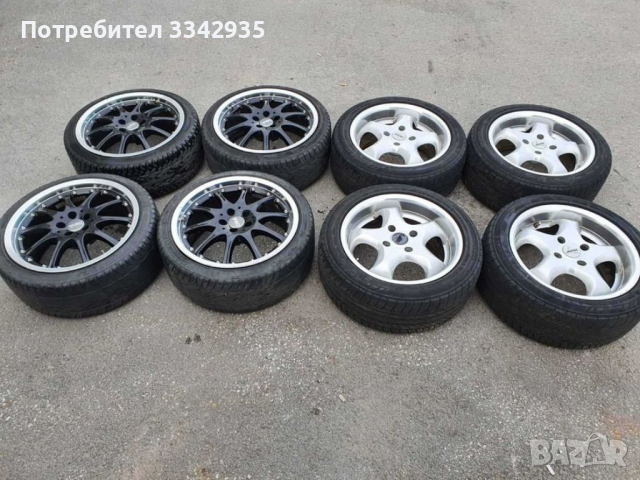 Алуминиеви джанти за nissan honda toyota vw golf 4х114.3 16 цола 5x100 17, снимка 6 - Гуми и джанти - 36333700