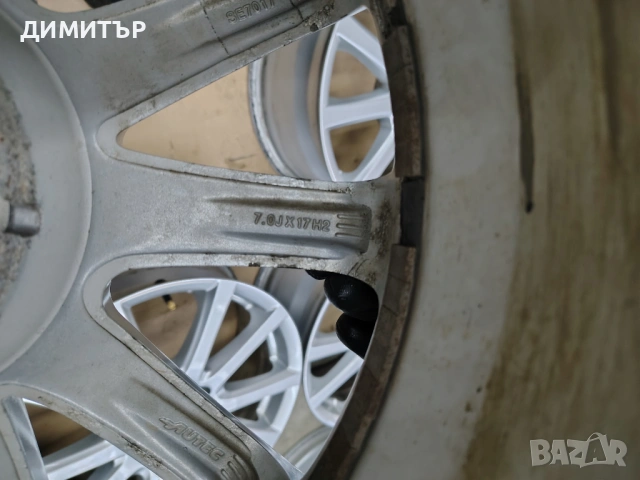 4бр.Алуминиви джанти 17ки за VW,AUDI 5x112 7j et45, снимка 4 - Гуми и джанти - 53853263