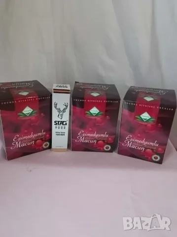 Промо комплект 95-3 броя Epimedium Themra маджун+Stag спрей