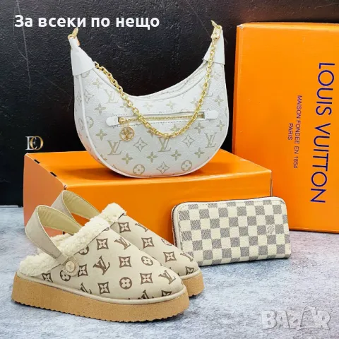 Дамски пантофи Louis Vuitton Код D1497, снимка 11 - Пантофи - 48315027
