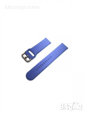 Силиконова универсална Smooth каишка метална закопчалка за Smart Watch 22m / Huawei GT, Samsung 