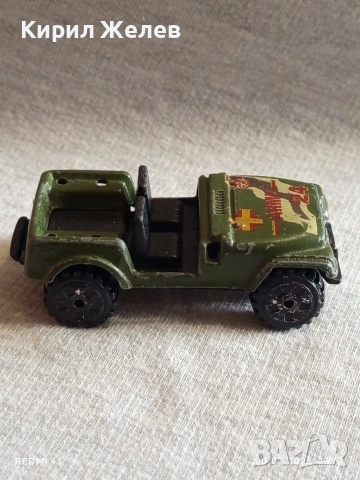 Метална количка Военен джип Army 24 винтидж модел за КОЛЕКЦИЯ ДЕКОРАЦИЯ 28429, снимка 2 - Колекции - 53557507