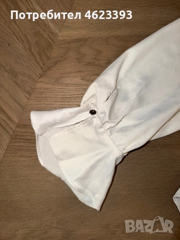 Бяла риза Зара, снимка 2 - Ризи - 52204743