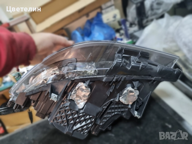 Десен фар BMW 5 F10 Xenon Adaptive Facelift десен бмв 5 ф10 завиващ, снимка 7 - Части - 52945370