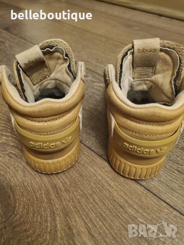 Детски велурени маратонки Адидас Adidas 23.5 номер, снимка 5 - Детски маратонки - 41325246