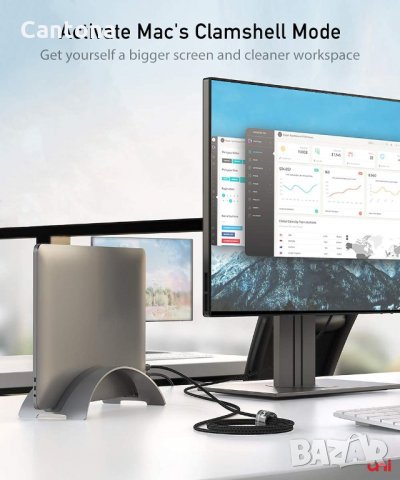 uni USB C към HDMI кабел (4K @ 60Hz), USB Type C Thunderbolt 3 към HDMI кабел -100 см, снимка 5 - Други - 35677857