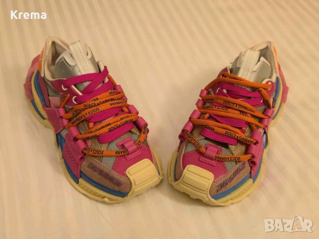 Дамски маратонки Долче и Габана, снимка 3 - Маратонки - 52336443