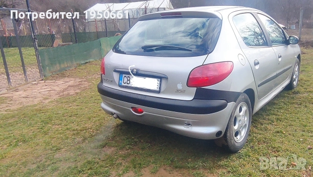 ПЕЖО 206 1.4 БЕНЗИН - ГАЗ. , снимка 5 - Автомобили и джипове - 53511817
