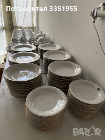 Сервиз за хранене костен порцелан