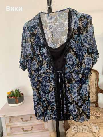 Дамска блуза в размер ХЛ, снимка 2 - Тениски - 44670465