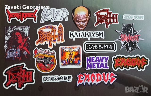 Персонализирани стикери - метъл и рок , снимка 5 - Други ценни предмети - 50199078