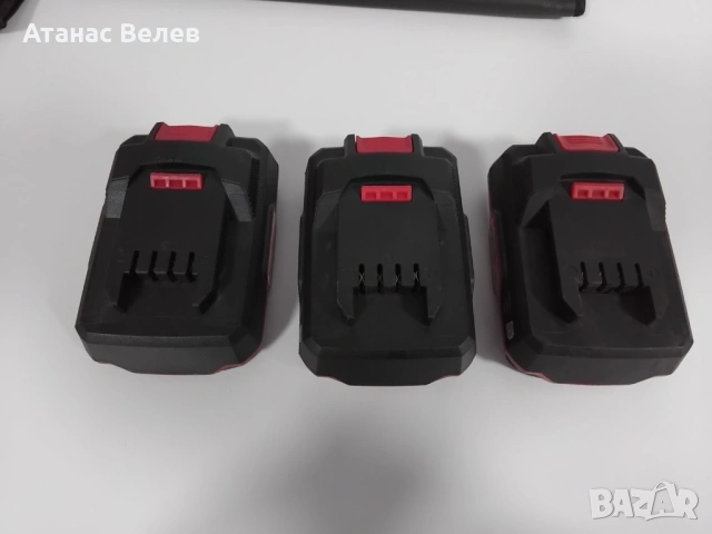 Комплект 3 батерии Parkside 20V 2Ah + зарядно PLG 20 C3, снимка 3 - Винтоверти - 53864201