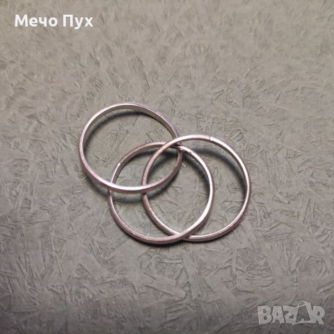 Сребърен пръстен (171), снимка 10 - Пръстени - 41409083